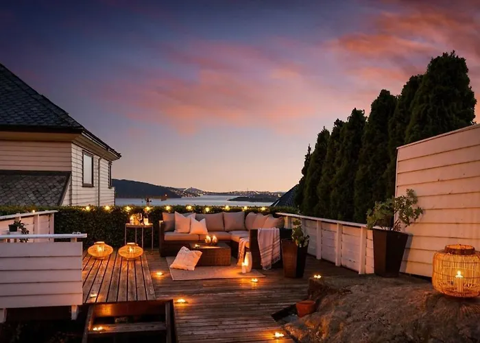 公寓 Panoramic Views And Garden! *