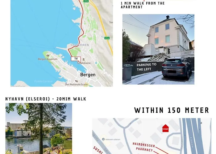 Panoramic Views And Garden! * Bergen